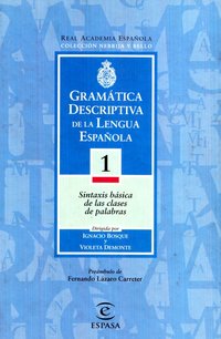 Gramática descriptiva de la lengua española - pdf